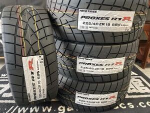 ◆新品! 即納! 4本Set【24年製】225/40R18 225/40-18 TOYOプロクセスR1R 86 BRZ シビック GRヤリス カローラスポーツ ゴルフGTI 車検 点検