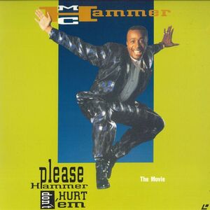 LASERDISC Mc Hammer Please Hammer Dont Hurt em TOLW3059 TOEMI Japan /00500