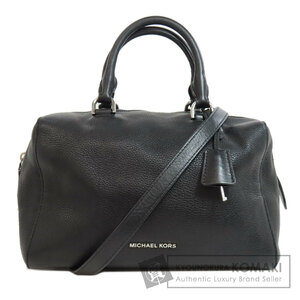 MICHAEL MICHAEL KORS マイケルマイケルコース ミニボストン 2WAY ハンドバッグ レザー レディース 中古