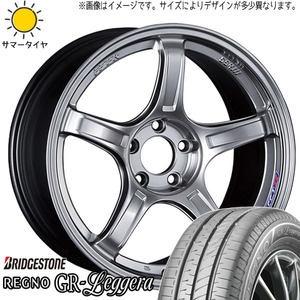 165/55R15 サマータイヤホイールセット N BOX etc (BRIDGESTONE REGNO GR-Leggera & SSR GTX03 4穴 100)