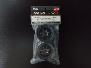 [WW-0806MG] WORLDPRO SSR Professor MS3 WHEEL オフセット6（深リム）　マットガンメタ (2pcs) RC ラジコン RC-ART ホイール