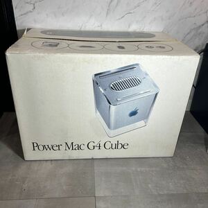 Apple アップル Power Mac 4G Cube M7642J/A SG035BFXK59 付属品有 通電のみ確認済み 〈検索用:パソコン PC 事務 マウス キーボード 〉