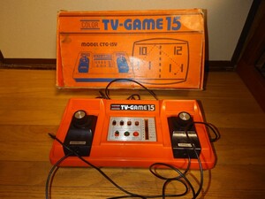  任天堂 COLOR TV-GAME15 テレビゲーム CTG-15V ニンテンドー 動作未確認 現状品 ジャンク