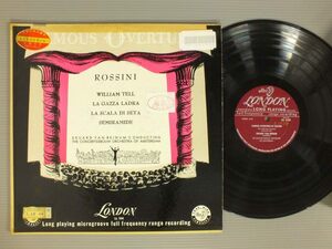 ●英LP BEINUM/ROSSINI-FAMOUS OVERTURES●