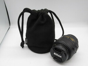 71830 中古 整理品 Nikon ニコン ズームレンズ DX VR AF-SNIKKOR 18-55mm 1:3.5-5.6 GⅡ ソフトケース付 ④