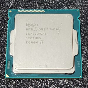 CPU Intel Core i7 4770 3.4GHz 4コア8スレッド Haswell PCパーツ インテル 動作確認済み