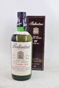 S103⑨【古酒】 Ballantines /バレンタイン 17年 750ml 43% 箱付