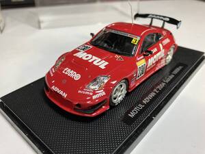 スーパーGT　エブロ　１/４３スケール　モチュール　アドバンZ　鈴鹿１０００Ｋｍ　２００４