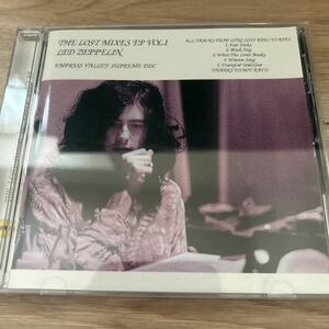 廃盤)LED ZEPPELIN THE LOST MIXES EP VOL1(empress valley)