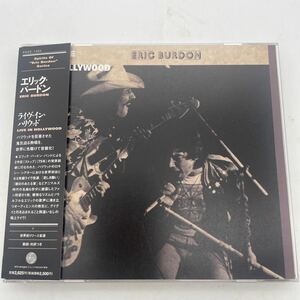 【帯付】エリック・バードン/Eric Burdon/Live In Hollywood/ライヴ・イン・ハリウッド/CD/アニマルズ