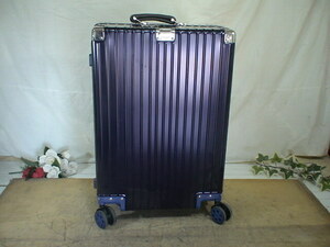 5456　ブルー　TSAロック付　ダイヤル　スーツケース　キャリケース　旅行用　ビジネストラベルバック