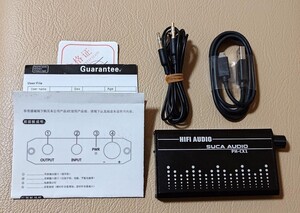 ⑦SenducnAudio Hi-Fiオーディオアンプ、へッドフォン100mw充電式アンプ