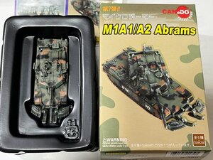 　童友社 1/144 塗装済み マイクロアーマー M1A1/A2 Abrams 第１機甲部隊