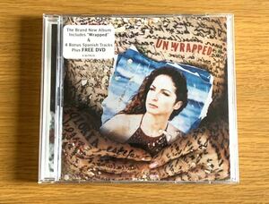 盤面良好　グロリア エステファン　GLORIA ESTEFAN UNWRAPPED CD+ DVD 輸入盤