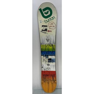 29 激安中古！スノーボード BURTON Jeremy Jones フリースタイル 151cm スノーボード板 送料無料！