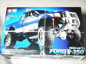 フォード Ｆ－３５０ ハイリフト　１/１０　電動ＲＣ ４ｘ４ピックアップ＊タミヤ