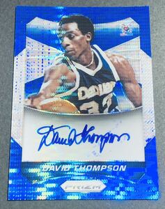 2014-15 Panini Prizm David Thompson Auto /249 No.10 Denver Nuggets NBA デイヴィッドトンプソン　サイン　249枚限定　ナゲッツ