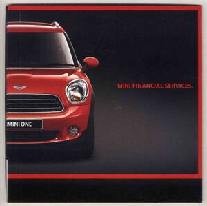 【b3529】11.12 MINI FINANCIAL SERVICES のパンフレット