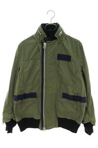 サカイ Sacai 18-01751M サイズ:1 ベロア切替ミリタリーブルゾン 中古 BS99