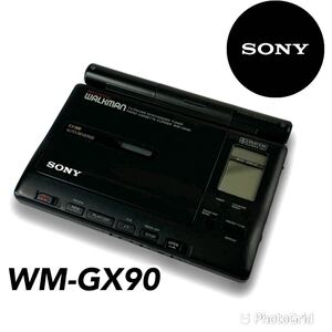 【レア品】SONY ソニー WM-GX90 ラジオカセットプレーヤー レコーダー レトロ オーディオ 音響 WALKMAN ウォークマン