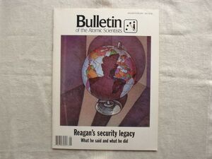 【原子力科学者会報 英語】 Bulletin of the Atomic Scientists 1989-1,2 /Reagan