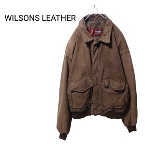 【WILSONS LEATHER】本革 レザースウィングトップ A-1356