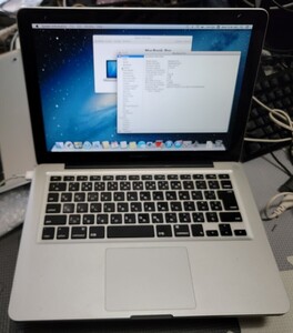 Apple MacBook Pro 13-inch Early 2011 A1278/Core i5 2.4GHz/HDDなしケーブルあり/4GB/13.3インチ/現状品　ジャンク扱い