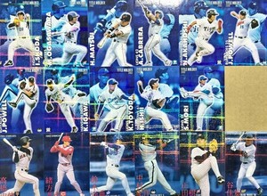 カルビー プロ野球チップス 2003 キラカード 17枚セット ダブりなし