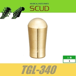 SCUD-TGL-340　トグルスイッチノブ　メタル　 ゴールド　ミリ　M4　 スカッド