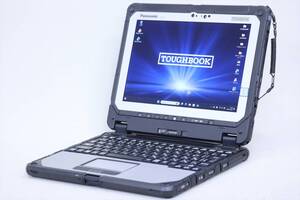 即配 超堅牢 防水防塵 タッチパネル 2in1 タブレット バッテリー良好 Windows11 TOUGHBOOK CF-20E0385VJ i5-7Y57 4GB 128GB 10.1WUXGA