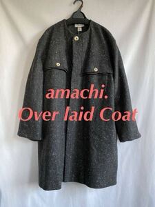 amachi.　アマチ Over laid Coat - Elise Gettliffe AY-13-5　コート