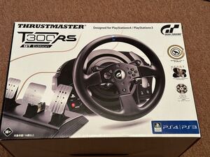 スラストマスター　T300 RS GT Edition Thrustmaster ステアリングコントローラー ハンコン フルスケールペダルセット　中古