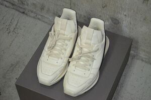 リックオウエンス　RickOwens　RR01C4814LPO GEO GETH RUNNER ゲスランナー　スニーカー　シューズ靴　42 D5750