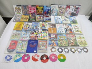 10Y057 【 中古品 】 ゲームキューブ ソフト 29点 / PSP ソフト 21点 / まとめて 全５０点セット 現状渡し