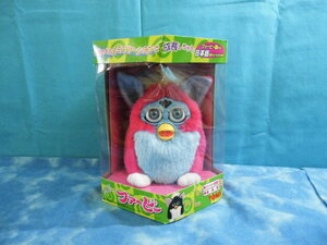 ★TOMY トミー Furby ファービー ビビットピンク×アクアブルー 日本語版 初代 / おもちゃ ホビー 昭和レトロ ヴィンテージ / 希少カラー