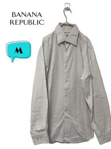 Banana Republic バナナリパブリック　ストレッチドレスシャツ　M