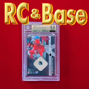 ◆BGS9.5【MLB認証登録Game Cut Base付】TOPPS Now Relics 2018 RC OHTANI Swatch of Game-used Base（99枚限定）