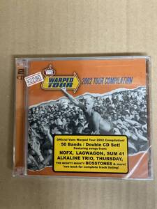 [2CD] 新品未開封　various artists / WARPED TOUR 2002 COMPILATION (輸入盤)　NOFX　Sum 41　The Damned　Lagwagon　Tsunami Bomb　他