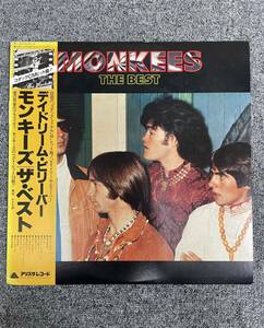 LPレコード/帯付/THE MONKEES　モンキーズ/『THE BEST』　ザ・ベスト/国内盤/Arista 20RS-12/管理：F0910T532