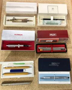 ☆ボールペン、シャープペンまとめ☆パーカー/クロス/プラチナ/パイロット/ゼブラ/トンボ PARKER/CROSS/PLATINUM/PILOT/ZEBRA/TOMBOW