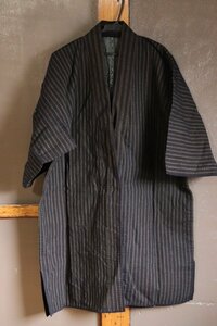 E656 庄内刺子/刺し子/かすり/古布/和布/リメイク布/アンティーク布/野良着/絣/51757