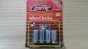 COSMIC wheel locks コズミック ホイール ロック（ロックナット）当時物 新品 未使用品 イギリス製