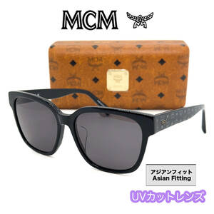 【新品/匿名配送】MCM サングラス MCM728SLB アジアンフィット ブラック グレー メンズ レディース イタリア製