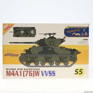 【中古】[PTM]1/35 WW.II アメリカ軍 M4A1 76 W VVSS シャーマン プラモデル(CH9155) サイバーホビー(63027146)