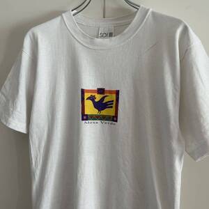 90s Mesa Verde メサヴェルデ USA製 スーベニア Tシャツ S 袖シングルセンタープリント アート アニメ 古着 大きめ