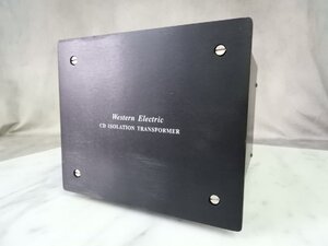 【G】WESTERN ELECTRIC CD ISOLATION TRANSFORMER CDアイソレーショントランスフォーマー ウェスタンエレクトリック 3005616