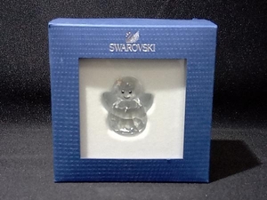 中古良品 SWAROVSKI スワロフスキー ロッキングエンジェル クリスタルガラス 置物