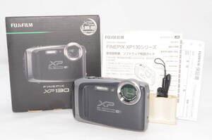 【ジャンク】FUJIFILM 富士フィルム FinePix XP130 ダークグレー ＃P0612411009A