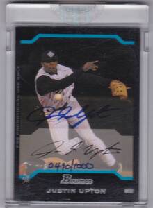 B5390 【Justin Upton RC】 2006 Bowman Originals auto /1000