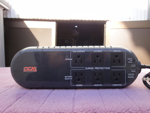 Powercom　パワーコム　WOW-700U　OAタップ型無停電電源装置　現状品